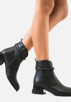 Botine dama Mady Negre 2 imagine