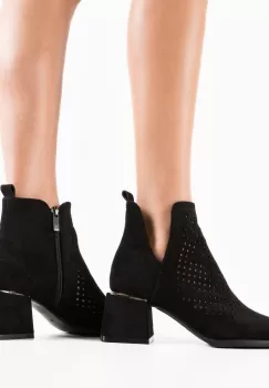 Botine dama Maraya Negre imagine