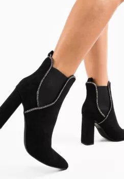 Botine dama Mckay Negre imagine