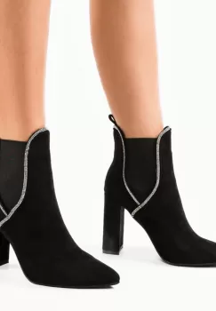 Botine dama Mckay Negre 2 imagine