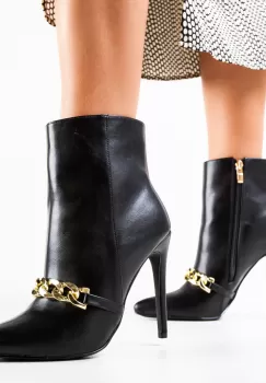 Botine dama Mischa Negre imagine