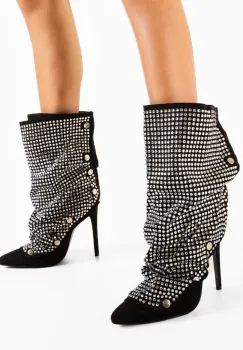 Botine dama Molotow Negre imagine