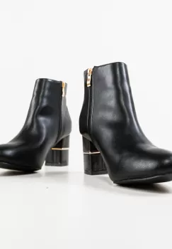 Botine dama Murray Negre imagine