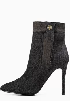 Botine dama Nithya Negre imagine