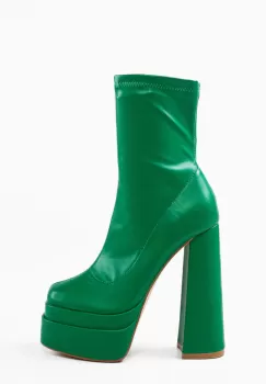 Botine dama Platouy Verzi imagine