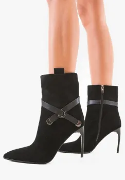 Botine dama Prassan Negre imagine