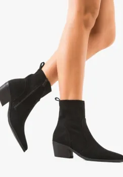 Botine dama Rhiann Negre imagine