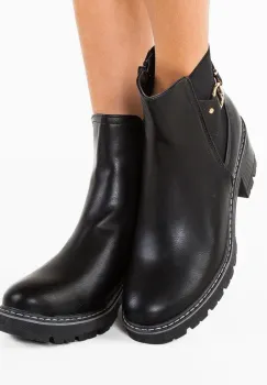 Botine dama Ross Negre imagine