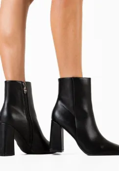 Botine dama Rowan Negre imagine