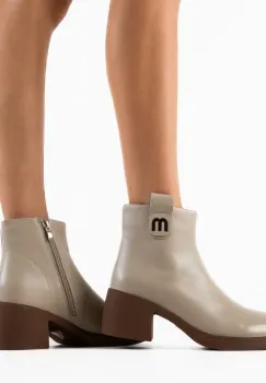 Botine dama Safta Bej imagine