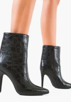 Botine dama Samara Negre imagine