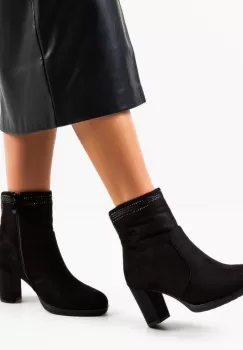 Botine dama Sawyer Negre imagine