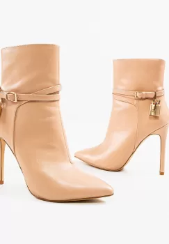 Botine dama Sharkbay Nude imagine