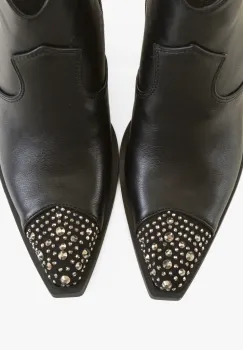 Botine dama Siobha Negre imagine