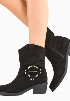 Botine dama Szymo Negre imagine