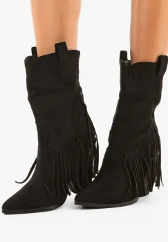 Botine dama Theri Negre imagine