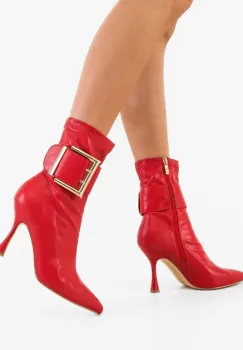 Botine dama Uju Rosii imagine