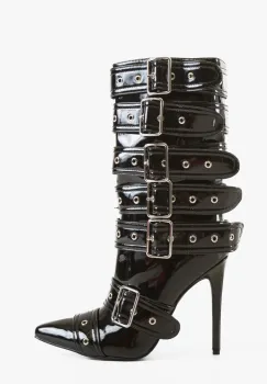 Botine dama Uraj Negre imagine