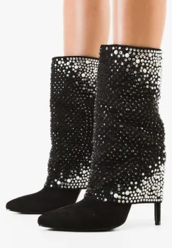 Botine dama Velyon Negre imagine