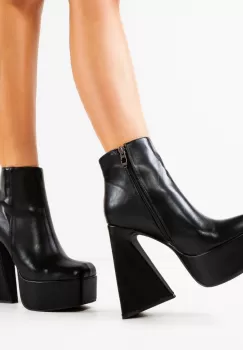 Botine dama Vera Negre imagine