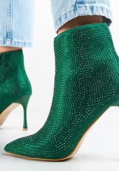 Botine dama Zayne Verzi imagine