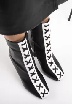 Botine Dania Negre imagine