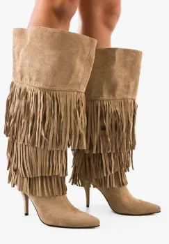 Cizme dama Berasov Khaki imagine