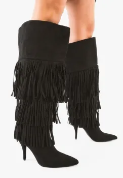 Cizme dama Berasov Negre imagine