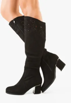 Cizme dama Berliz Negre imagine