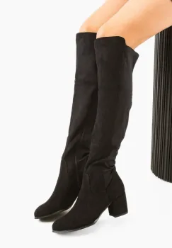 Cizme dama Buntro Negre imagine