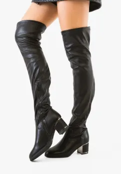Cizme dama Bynna Negre imagine