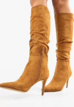 Cizme dama Figuer Camel imagine
