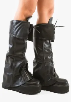 Cizme dama Gabrina Negre imagine