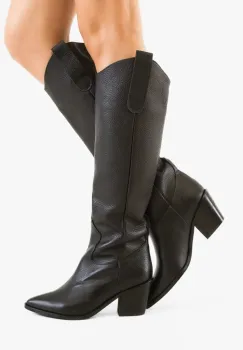 Cizme dama Gusele Negre imagine