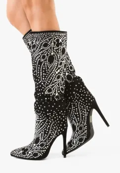 Cizme dama Hakruma Negre imagine