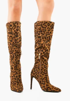 Cizme dama Hildre Animal Print imagine