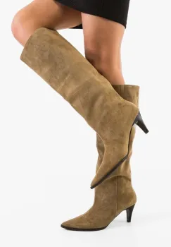 Cizme dama Kabbe Bej imagine