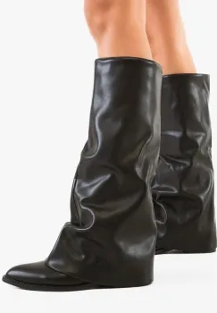 Cizme dama Kaled Negre imagine