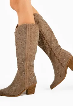 Cizme dama Kalei Khaki imagine
