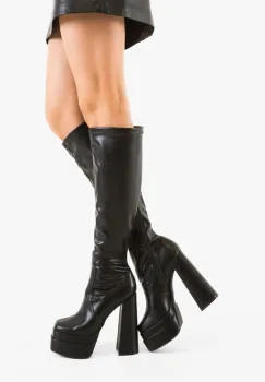 Cizme dama Kalery Negre 2 imagine