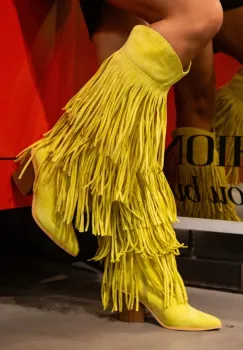 Cizme dama Kanyb Galbeni imagine