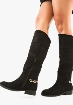 Cizme dama Karge Negre imagine