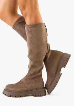 Cizme dama Karla Khaki imagine