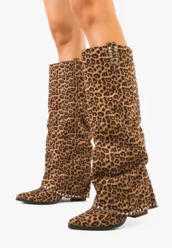 Cizme dama Kimmons Animal Print imagine