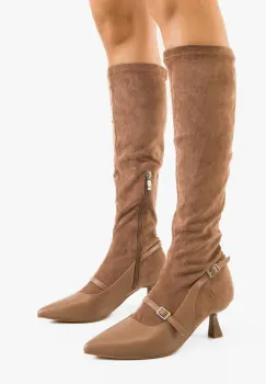 Cizme dama Kirsten Khaki imagine
