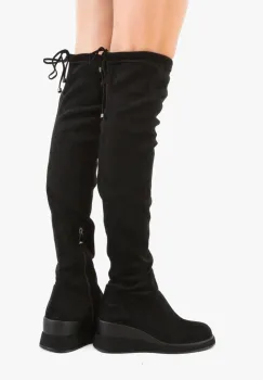 Cizme dama Kryn Negre imagine