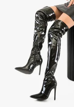 Cizme dama Lesky Negre imagine