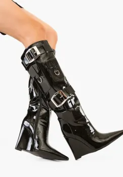 Cizme dama Loreen Negre imagine