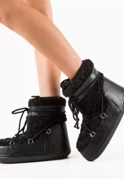 Cizme dama Mboots Negre imagine