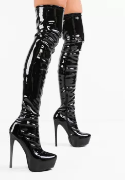 Cizme dama Motaks Negre 2 imagine